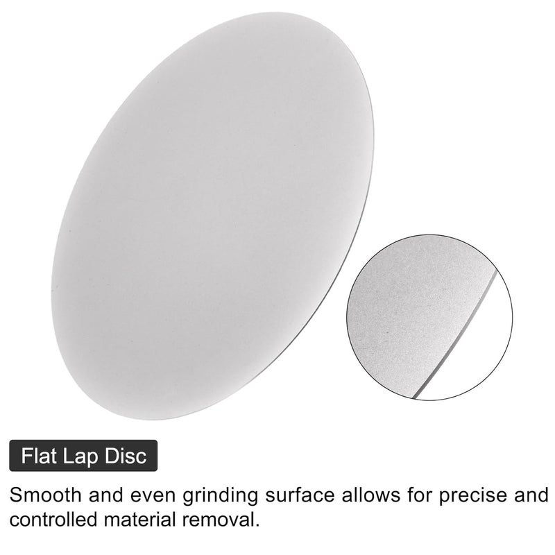 uxcell Diamond Sanding Grinding Disc, 8-Inch (200mm) Grit 800 No Center Hole, Flat Lap Disk Polishing Discs Abrasive Wheel for Gemstone Tile Porcelain Glass Stone Metal - Image 5
